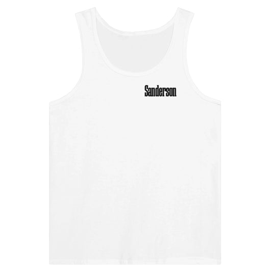 Sanderson Unisex Tank Top - White