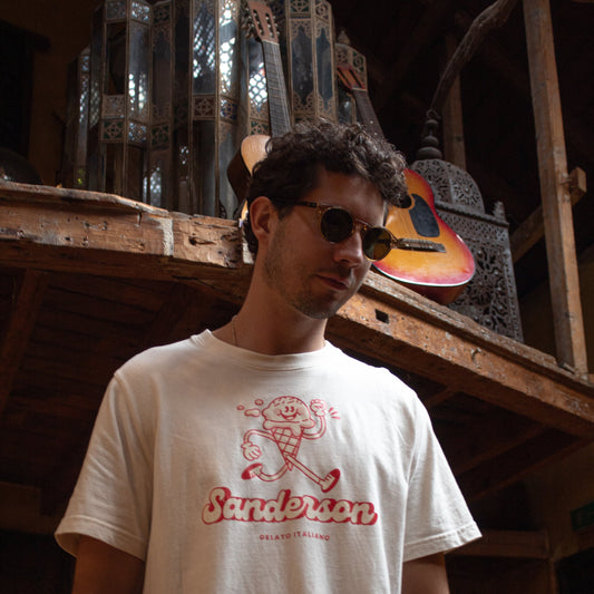 Sanderson Gelato Italiano T-Shirt - Natural Raw