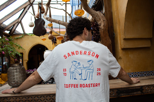 Sanderson Coffee Roastery T-Shirt - Off white
