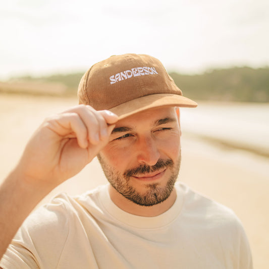 Sanderson Corduroy Cap - Camel